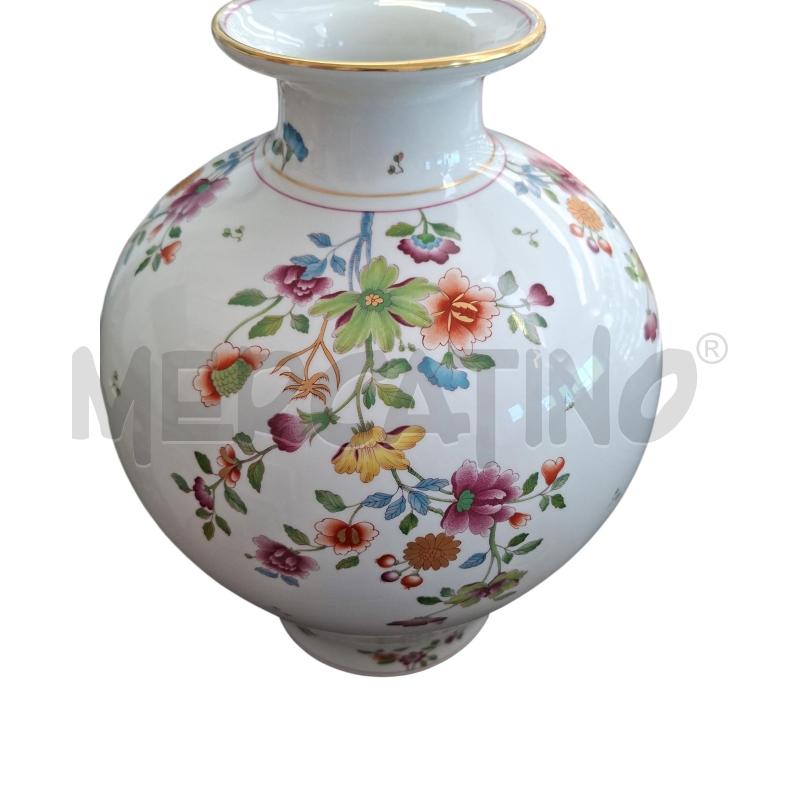 VASO VECCHIO RICHARD GINORI 35 CM CON FIORI | Mercatino dell'Usato Arcore 2