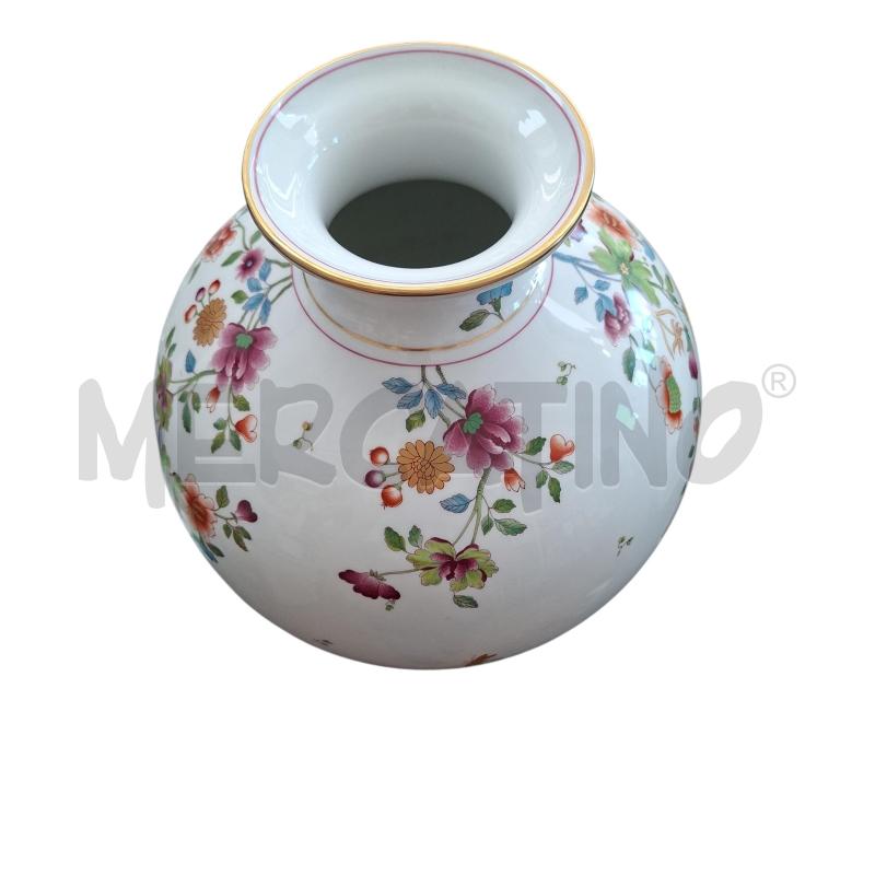 VASO VECCHIO RICHARD GINORI 35 CM CON FIORI | Mercatino dell'Usato Arcore 4