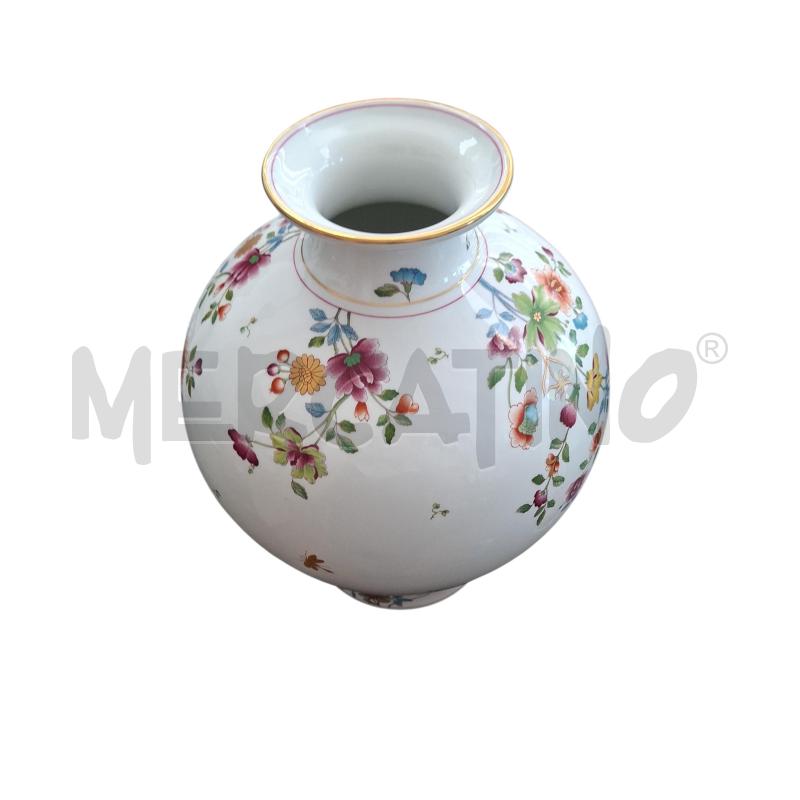 VASO VECCHIO RICHARD GINORI 35 CM CON FIORI | Mercatino dell'Usato Arcore 5