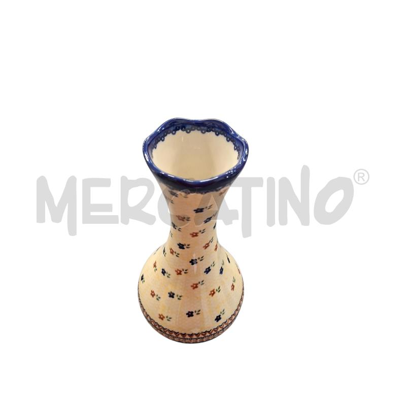VASO VENA HAND MADE IN POLAND BIANCO 28 CM | Mercatino dell'Usato Arcore 3