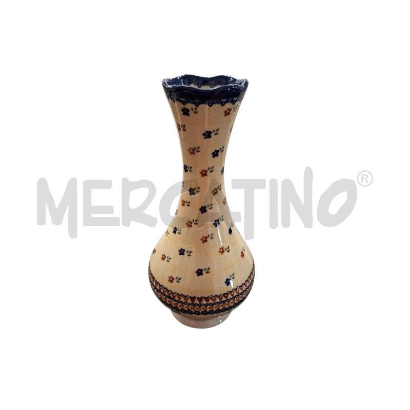 VASO VENA HAND MADE IN POLAND BIANCO 28 CM | Mercatino dell'Usato Arcore 4