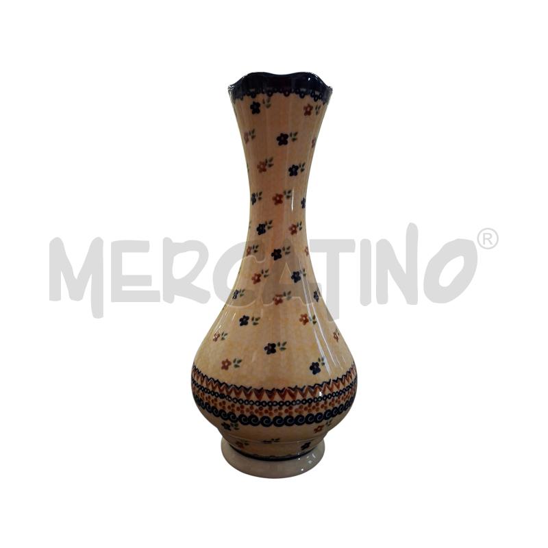 VASO VENA HAND MADE IN POLAND BIANCO 28 CM | Mercatino dell'Usato Arcore 5