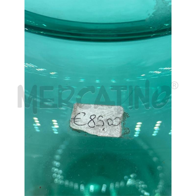 VASO VETRO VERDE | Mercatino dell'Usato Arcore 4