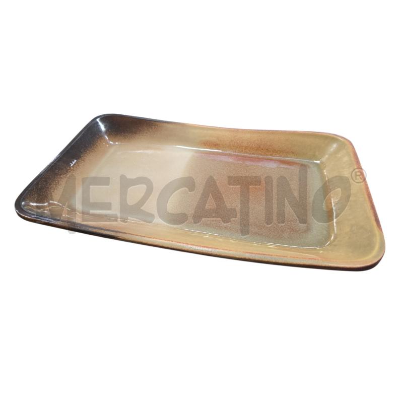 VASSOIO CERAMICA ARCORE RETTANGOLARE ANNI 60 | Mercatino dell'Usato Arcore 1