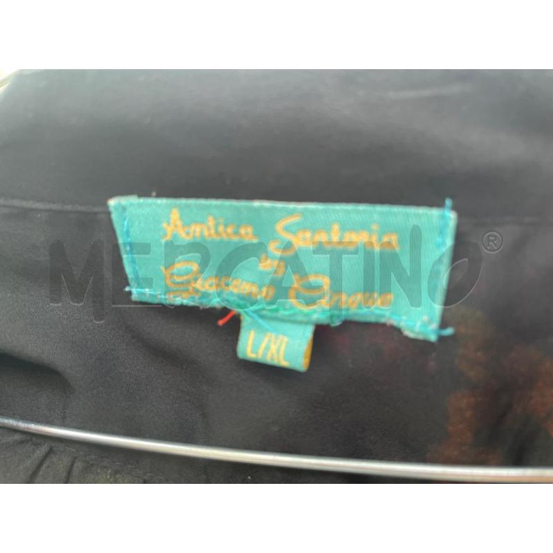 VESTITO DONNA ANTICA SARTORIA FANTASIA FIORI TG XL | Mercatino dell'Usato Arcore 3