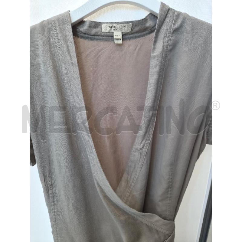 VESTITO DONNA BURBERRY TORTORA TG 42 | Mercatino dell'Usato Arcore 2