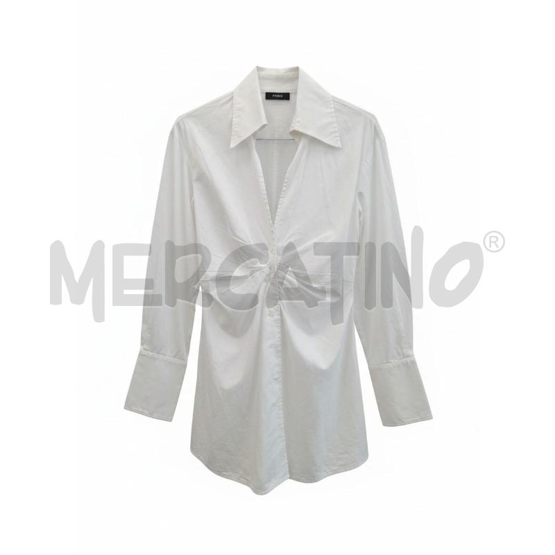 VESTITO DONNA CAMICIA BIANCA PINKO  | Mercatino dell'Usato Arcore 1