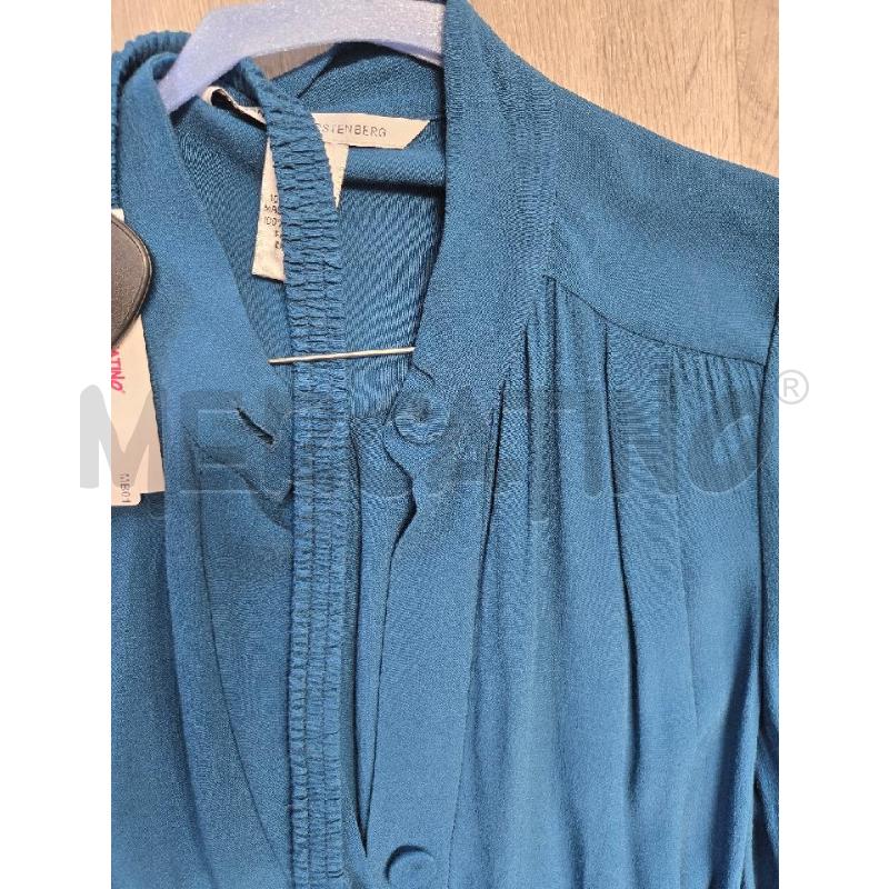 VESTITO DONNA DIANE VON FURSTENBERG BLU | Mercatino dell'Usato Arcore 2
