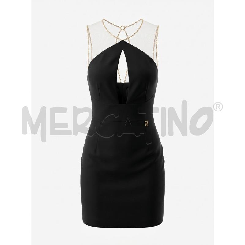 VESTITO DONNA ELISABETTA FRANCHI NERO TG 40 | Mercatino dell'Usato Arcore 1