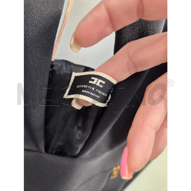 VESTITO DONNA ELISABETTA FRANCHI NERO TG 40 | Mercatino dell'Usato Arcore 3