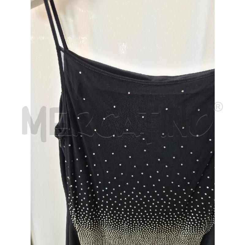 VESTITO DONNA GAI MATTIOLO NERO STRASS TG 46 | Mercatino dell'Usato Arcore 2