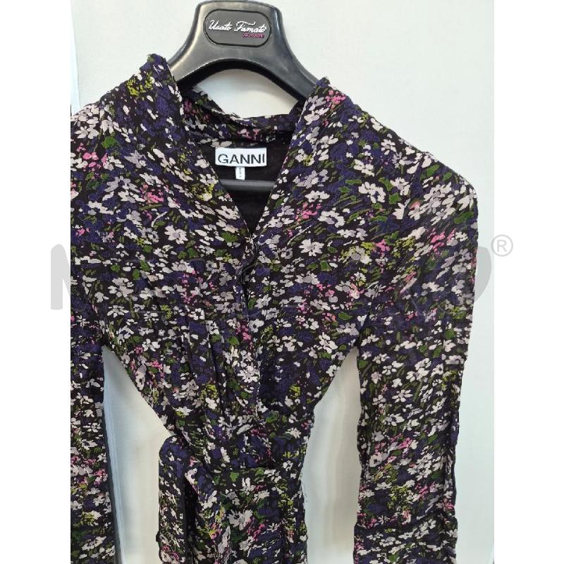 VESTITO DONNA GANNI A FIORI 36 | Mercatino dell'Usato Arcore 2