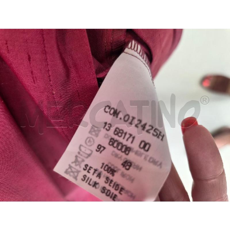 VESTITO DONNA HENRY COTTONS ROSA SCURO | Mercatino dell'Usato Arcore 5