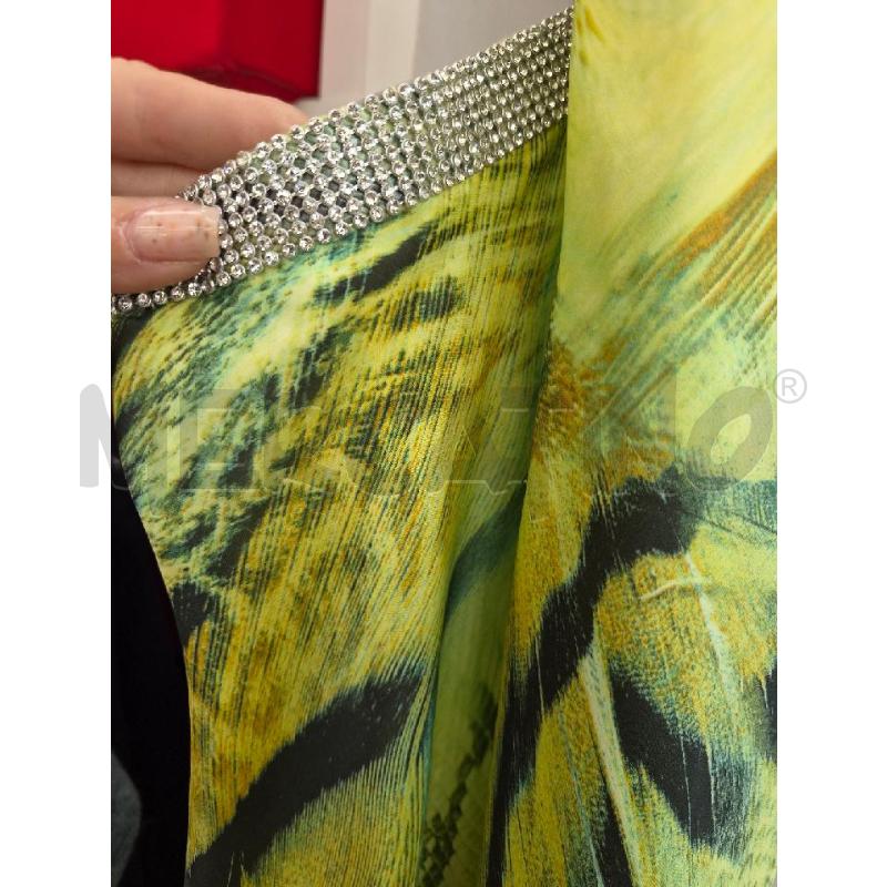 VESTITO DONNA IMPERO COUTURE NEW VERDE TG 46 | Mercatino dell'Usato Arcore 3