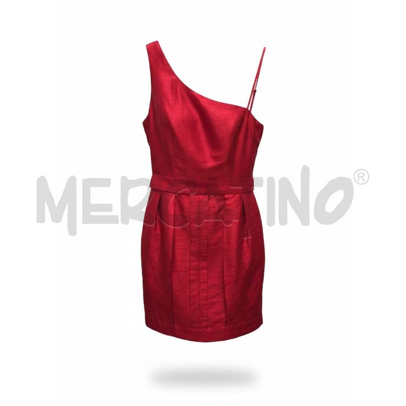 VESTITO DONNA KAISEDO ROSSA MONOSPALLA | Mercatino dell'Usato Arcore 1