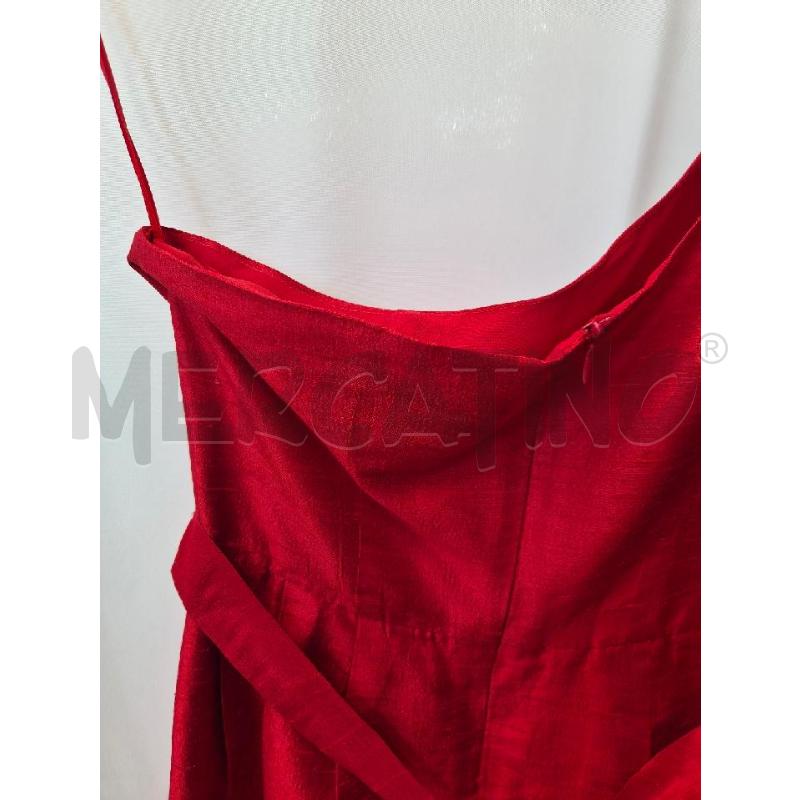 VESTITO DONNA KAISEDO ROSSA MONOSPALLA | Mercatino dell'Usato Arcore 2