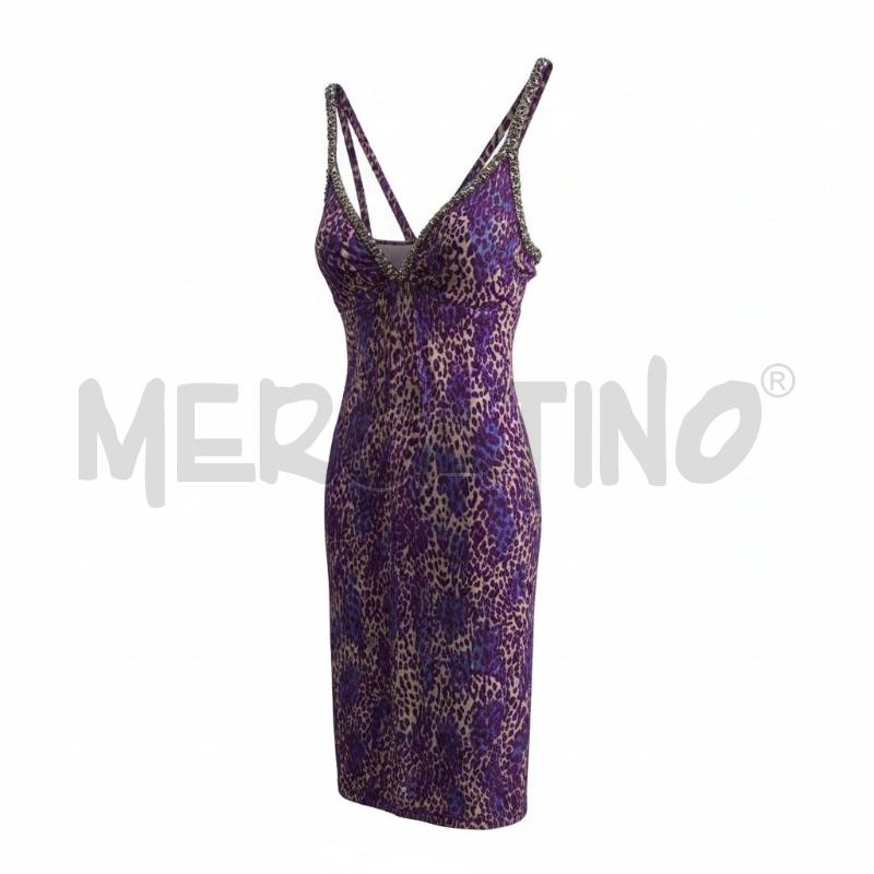 VESTITO DONNA LIU JO ANIMALIER LILLA TG S | Mercatino dell'Usato Arcore 1