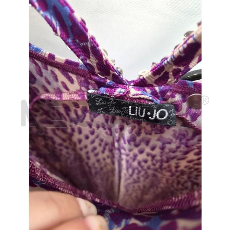 VESTITO DONNA LIU JO ANIMALIER LILLA TG S | Mercatino dell'Usato Arcore 3