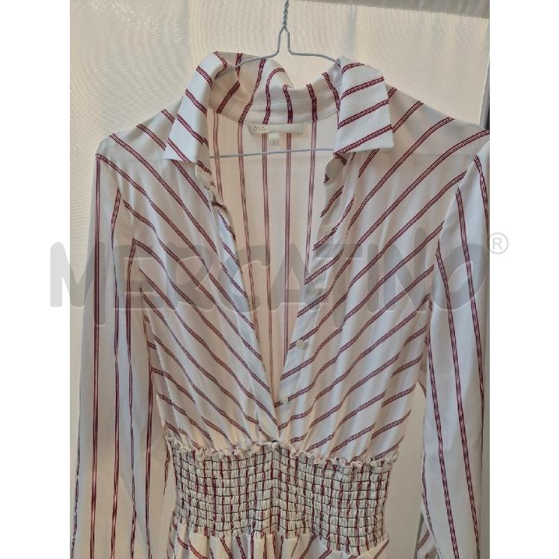 VESTITO DONNA MAJE BIANCO RIGHE TG S | Mercatino dell'Usato Arcore 2