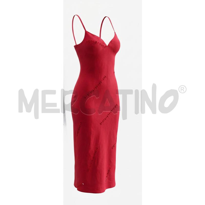 VESTITO DONNA MARIELLA BURANI ROSSO LINO 42 | Mercatino dell'Usato Arcore 1
