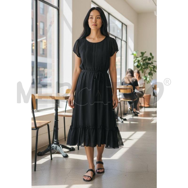 VESTITO DONNA MAX&CO NERO SETA TG 44 | Mercatino dell'Usato Arcore 1