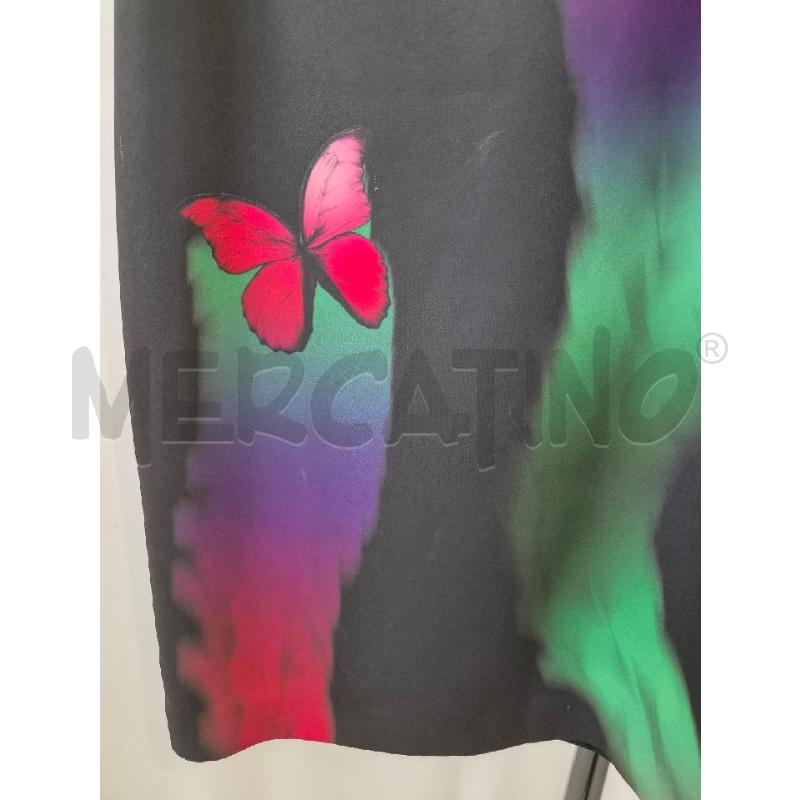 VESTITO DONNA MOSCHINO CHEAPANDCHIC  NERO FARFALLE | Mercatino dell'Usato Arcore 3