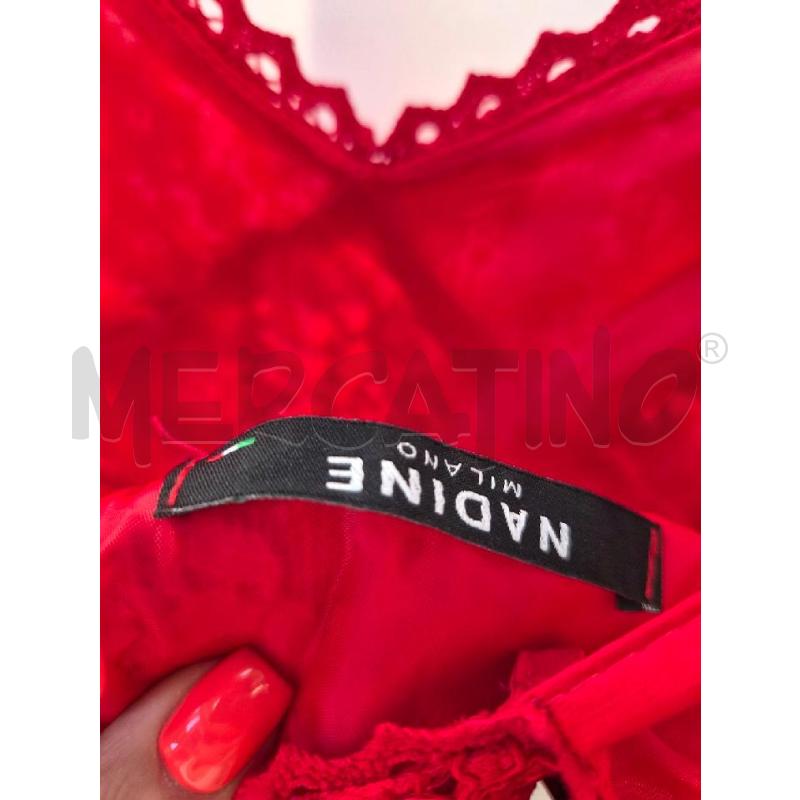 VESTITO DONNA NADINE PIZZO ROSSO TG S | Mercatino dell'Usato Arcore 4