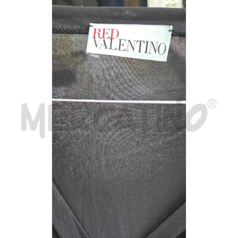 VESTITO DONNA RED VALENTINO NERO ANIMALIER TG M | Mercatino dell'Usato Arcore 2