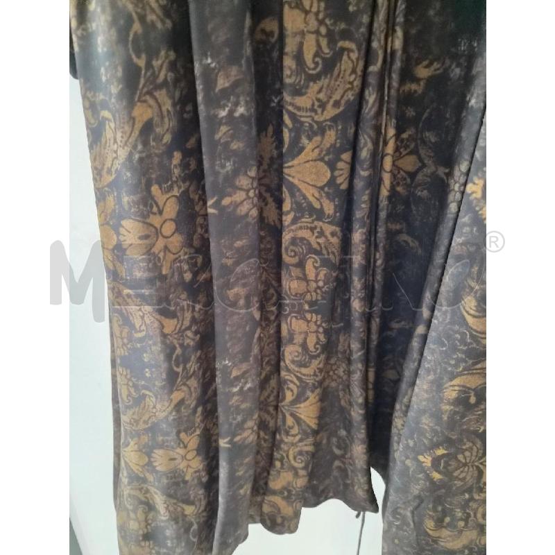 VESTITO DONNA STELLA MCCARTNEY SETA FANTASIA MARRONE TG 40 | Mercatino dell'Usato Arcore 3