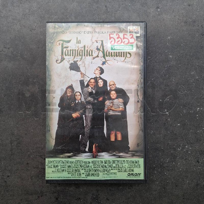 VHS LA FAMIGLIA ADDAMS | Mercatino dell'Usato Arcore 1