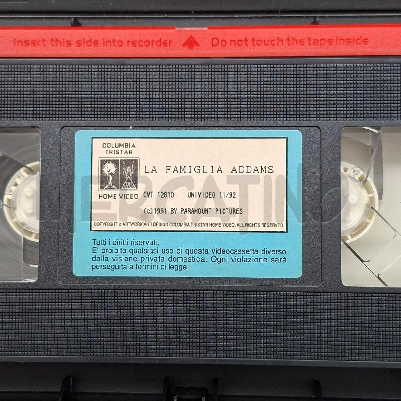 VHS LA FAMIGLIA ADDAMS | Mercatino dell'Usato Arcore 3