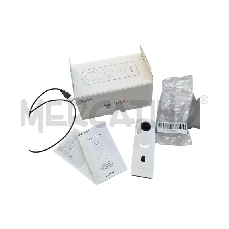 VIDEO CAMERA RICOH THETA SC2 BIANCA  | Mercatino dell'Usato Arcore 1