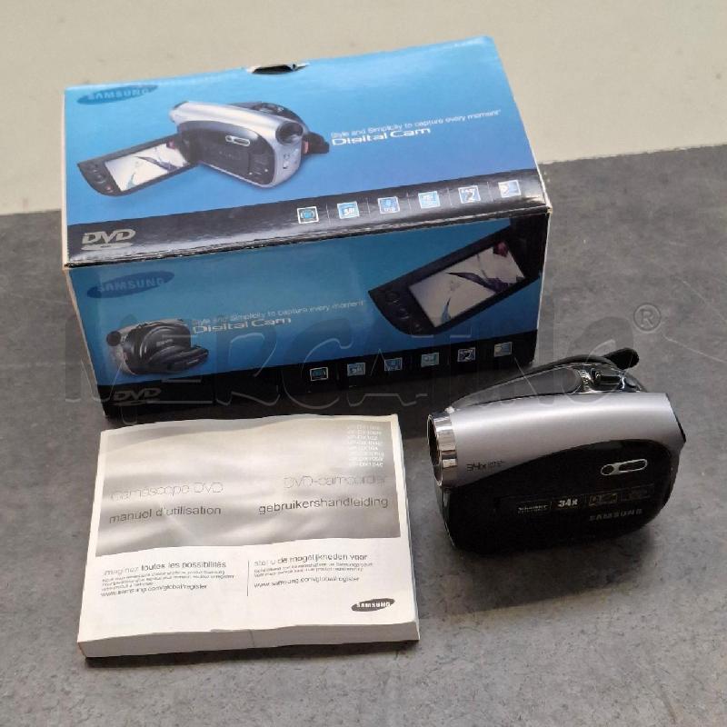 VIDEO CAMERA SAMSUNG 34 X SCHNEIDER KREUZNACH | Mercatino dell'Usato Arcore 1