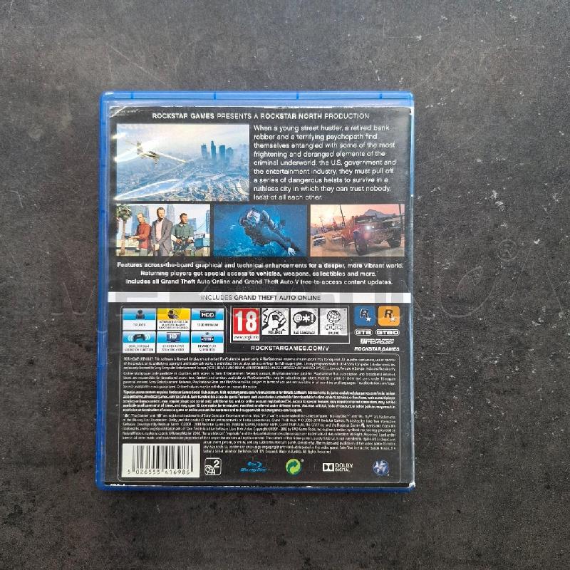 VIDEO GIOCO GRAND THEFT AUTO 5 PS4  | Mercatino dell'Usato Arcore 4