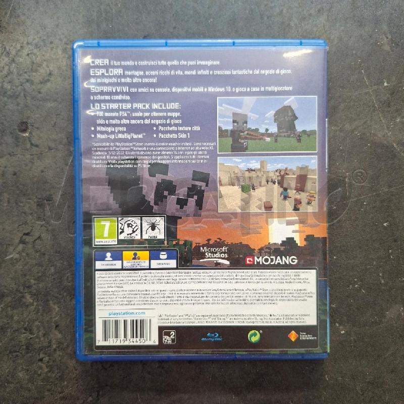 VIDEO GIOCO PS4 MINECRAFT  | Mercatino dell'Usato Arcore 3