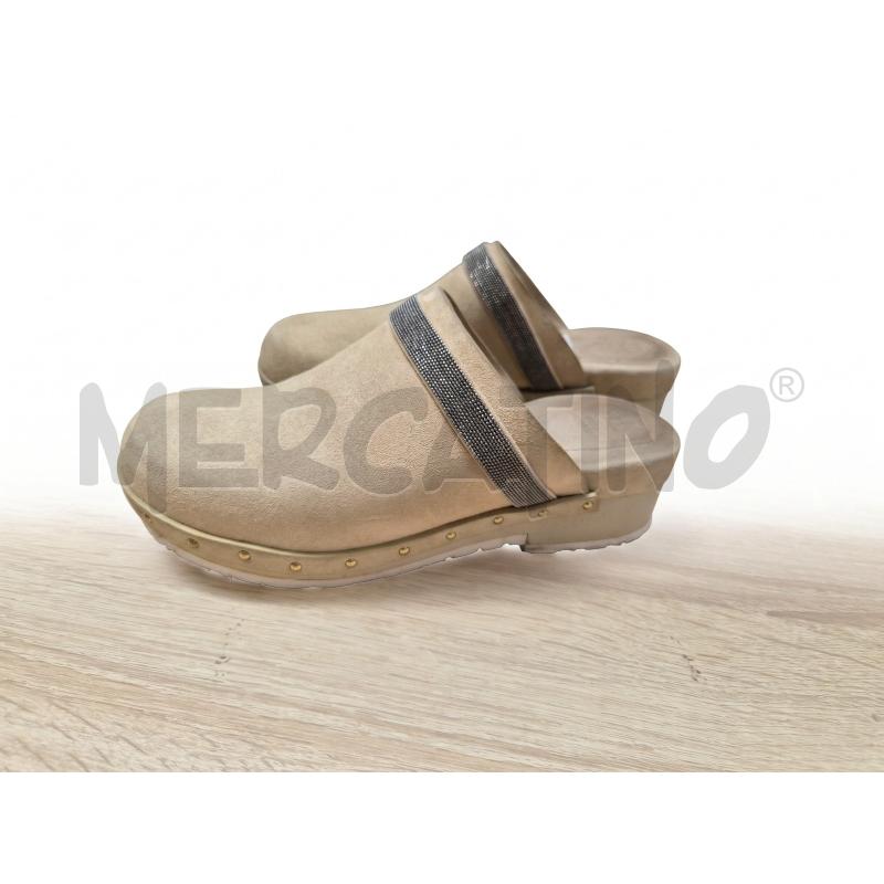 ZOCCOLI DONNA BRUNELLO CUCINELLI BEIGE  N 38 | Mercatino dell'Usato Arcore 1
