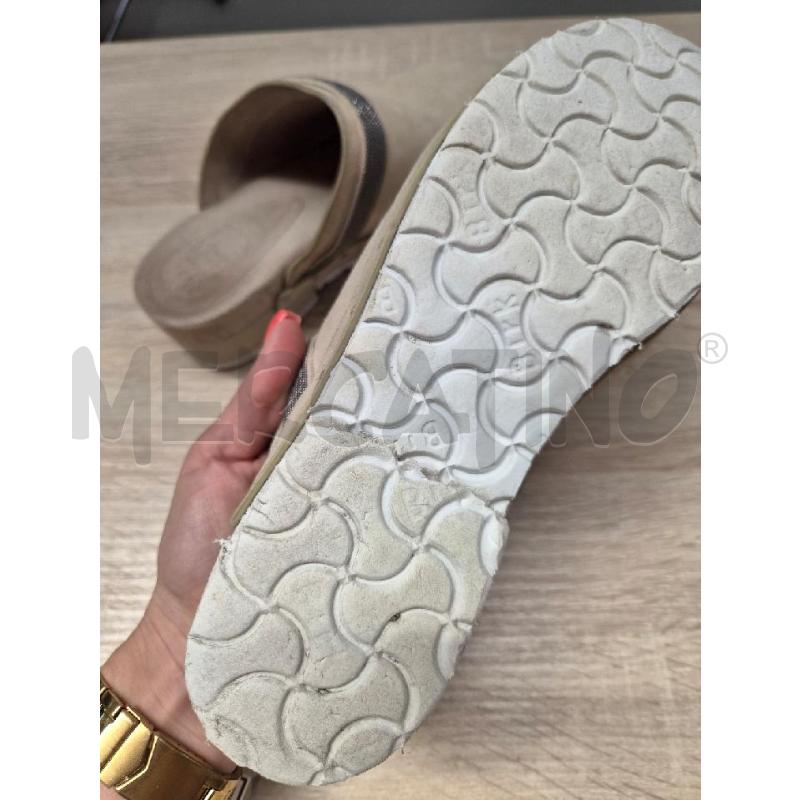 ZOCCOLI DONNA BRUNELLO CUCINELLI BEIGE  N 38 | Mercatino dell'Usato Arcore 4