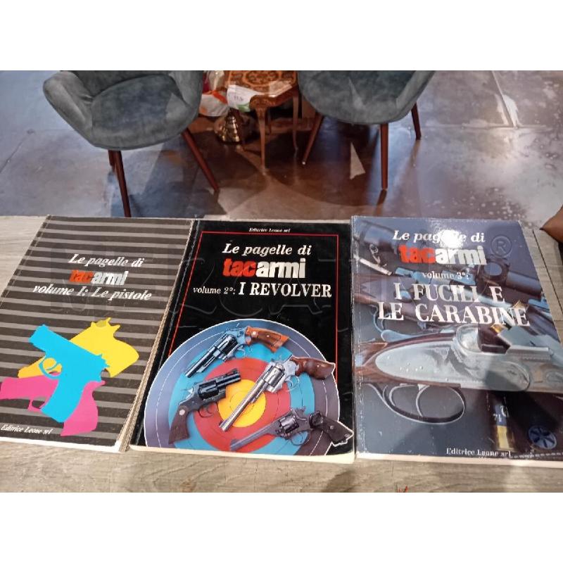 3 VOLUMI LE PAGELLE DI TACARMI EDITRICE LEONE | Mercatino dell'Usato Busnago 1