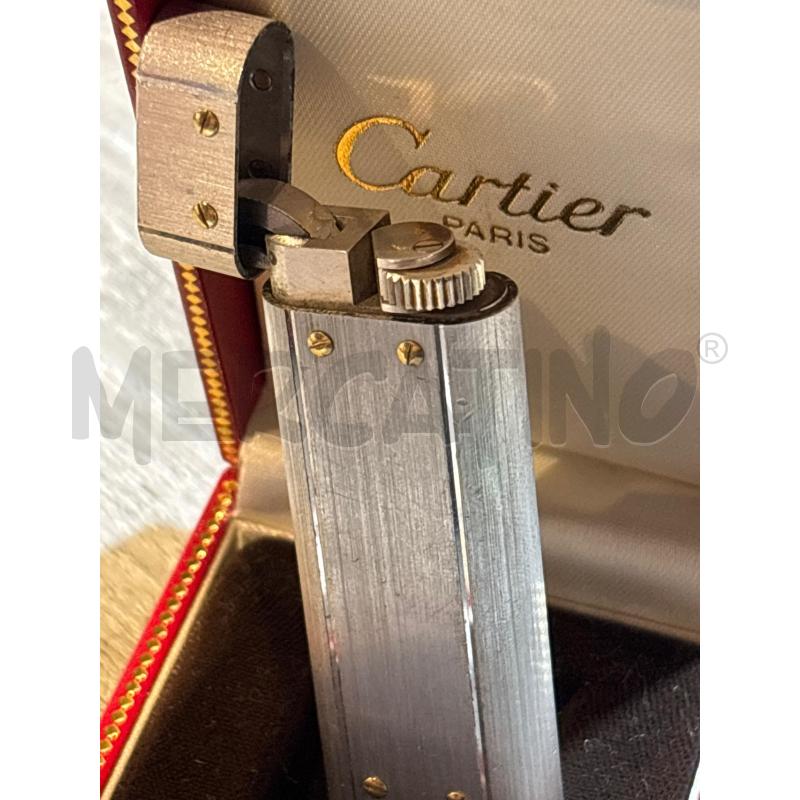 ACCENDINO DA COLLEZIONE CARTIER CON SCATOLA | Mercatino dell'Usato Busnago 4