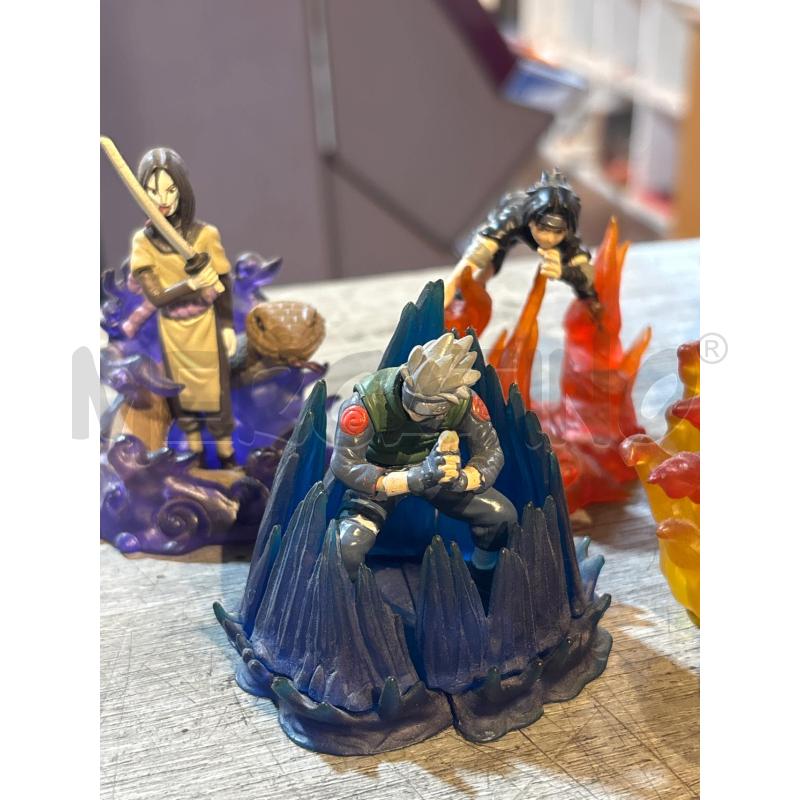 ACTION FIGURE 10 PEZZI NARUTO BANDAI GASHAPON 2002 | Mercatino dell'Usato Busnago 2