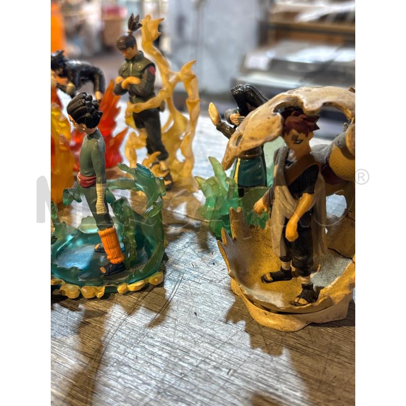 ACTION FIGURE 10 PEZZI NARUTO BANDAI GASHAPON 2002 | Mercatino dell'Usato Busnago 4