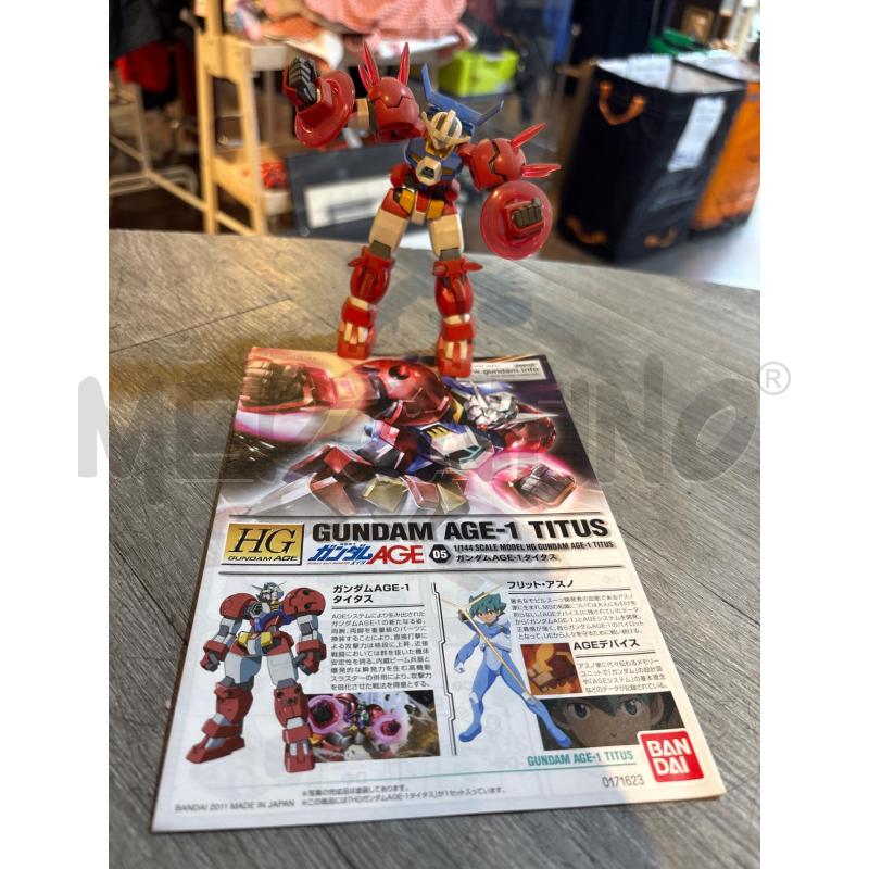 ACTION FIGURE GUNDAM AGE-1 TITUS | Mercatino dell'Usato Busnago 1