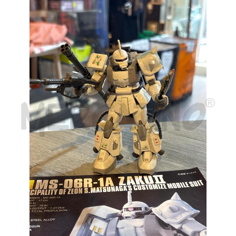ACTION FIGURE GUNDAM MS-06R-1A | Mercatino dell'Usato Busnago 2