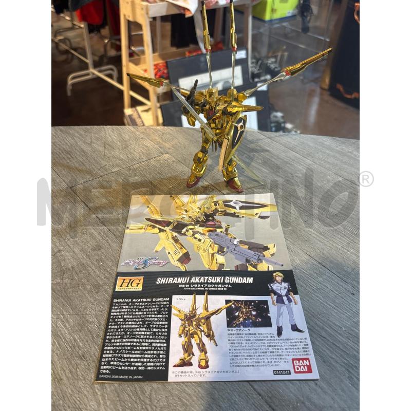 ACTION FIGURE GUNDAM SHIRANUI AKATSUKI  | Mercatino dell'Usato Busnago 1