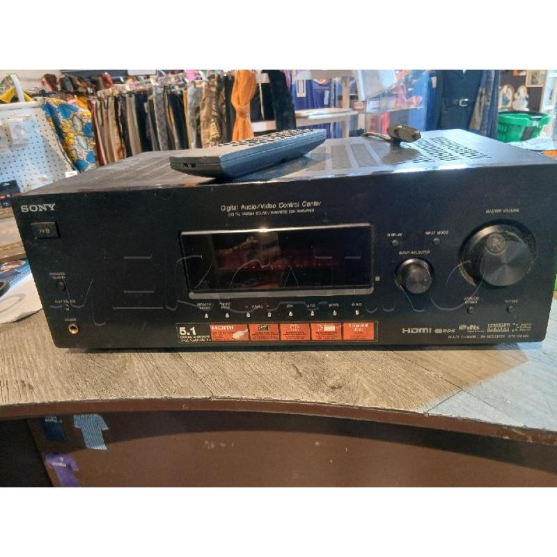 AMPLIFICATORE SONY STR-DG520 CON TELECOMANDO | Mercatino dell'Usato Busnago 1