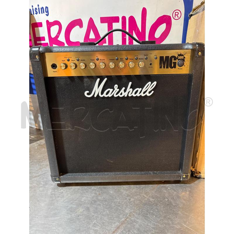 AMPLIFICATORE  MARSHALL MG 50FX | Mercatino dell'Usato Busnago 2
