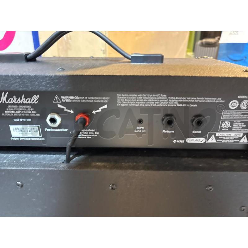 AMPLIFICATORE  MARSHALL MG 50FX | Mercatino dell'Usato Busnago 5