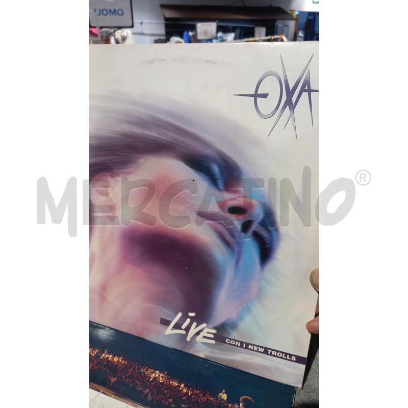 ANNA OXA LIVE CON I NEW TROLLS, DOPPIO DISCO(1990) | Mercatino dell'Usato Busnago 1