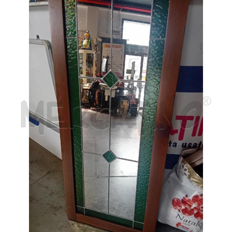 ANTA VETRO ARTISTICO MISURA 207X51 | Mercatino dell'Usato Busnago 3