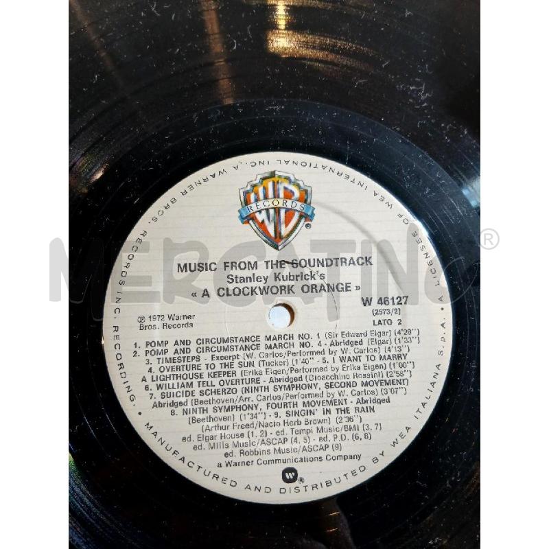 ARANCIA MECCANICA MUSIC FROM THE SOUNDTRACK (1972) | Mercatino dell'Usato Busnago 4